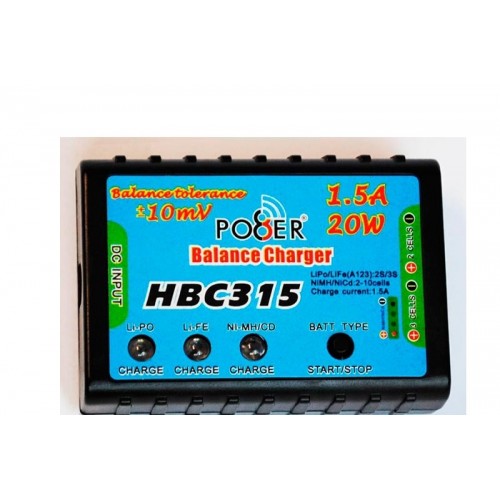 Mini carregador de baterias HBC315